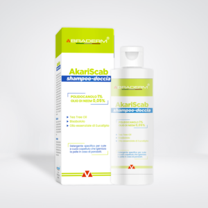 Braderm Akariscab Shampoo-Doccia 150ml