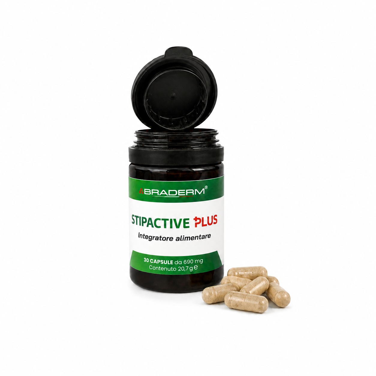 Braderm Stipactive PLUS 30 capsule - immagine 2