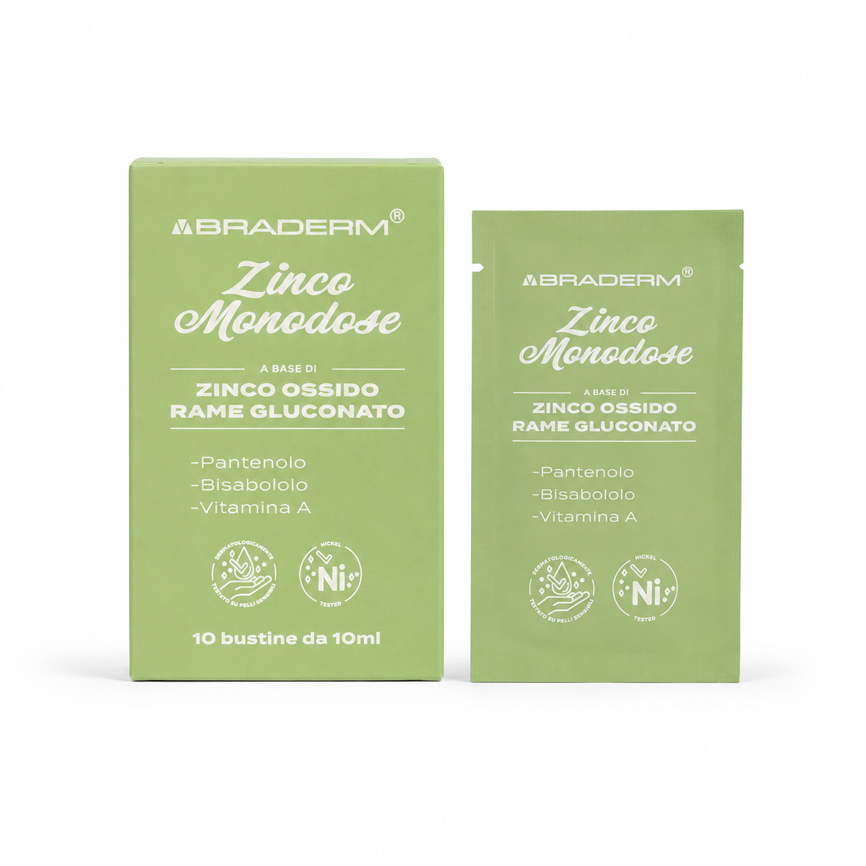 Braderm Zinco Monodose 100 ml