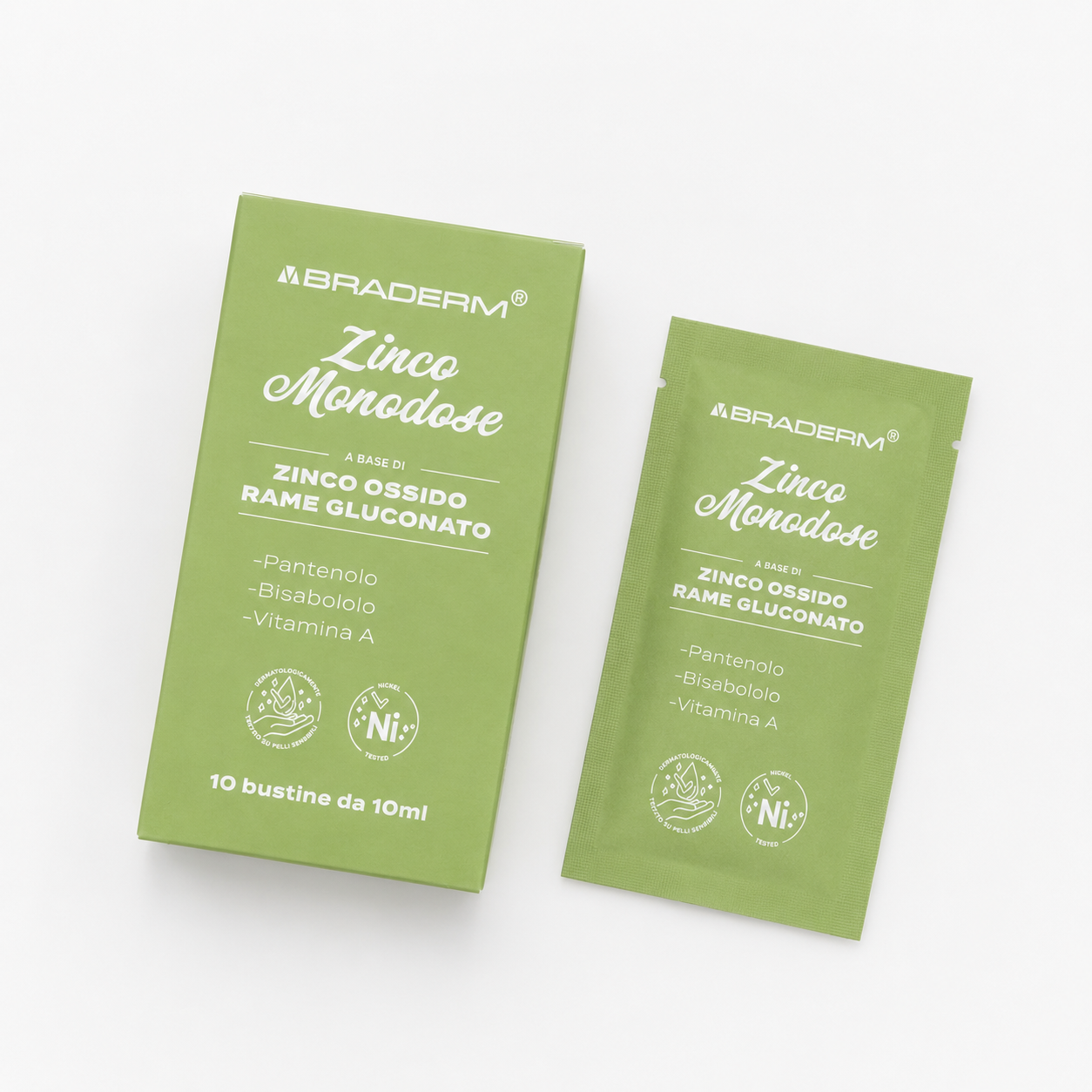 Braderm Zinco Monodose 100 ml - immagine 3
