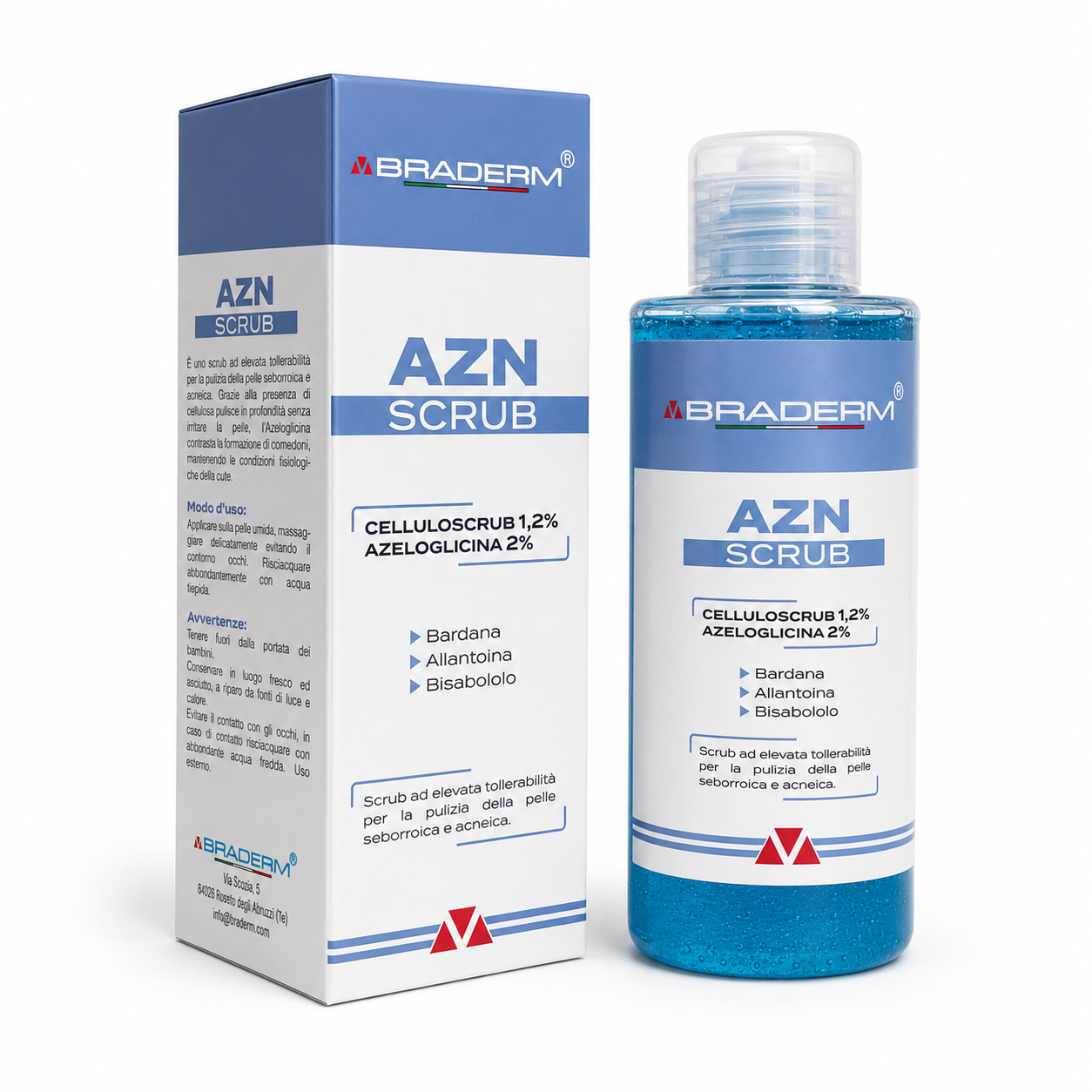 Braderm Azn Scrub 150ml - immagine 2