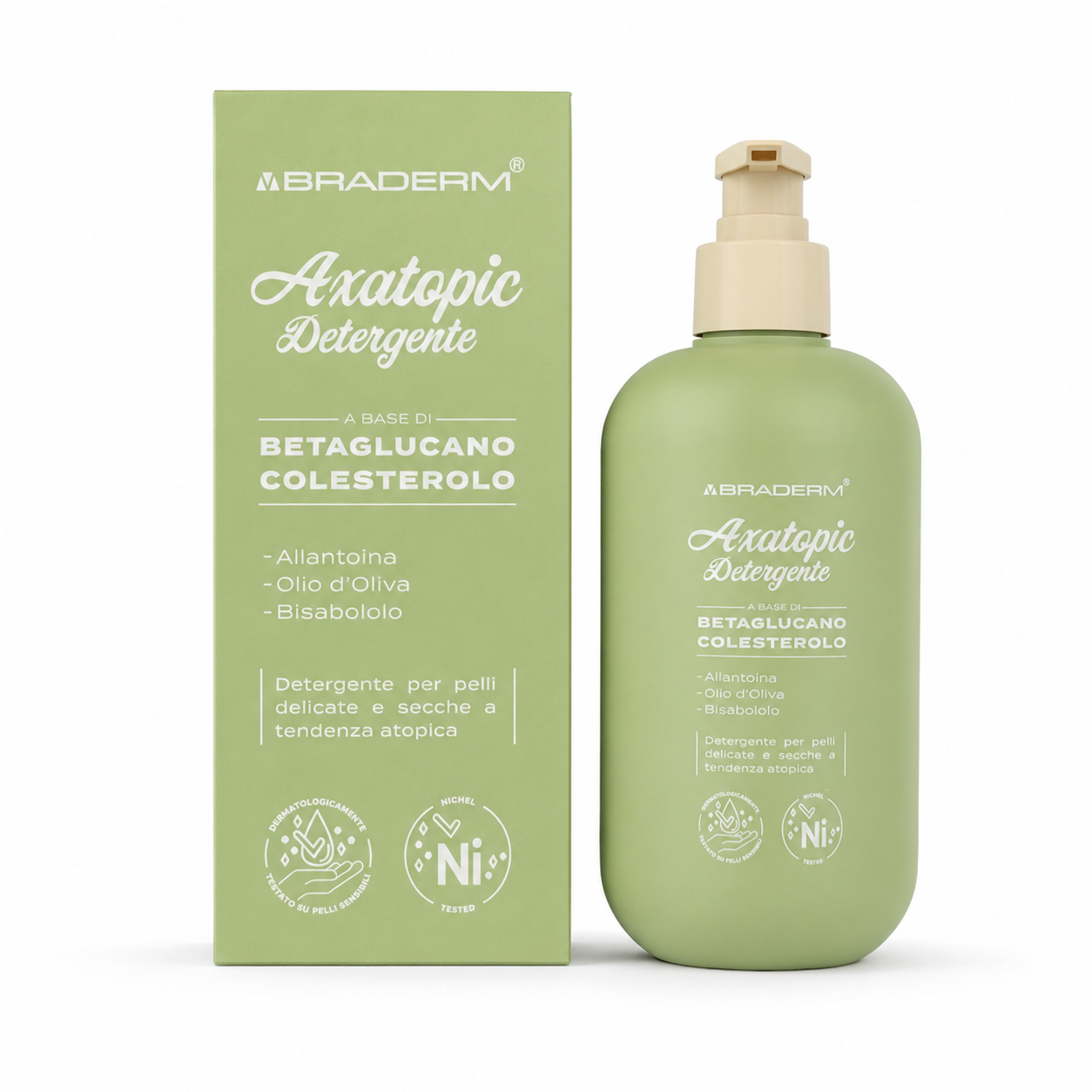 Braderm Axatopic Cleanser 500ml