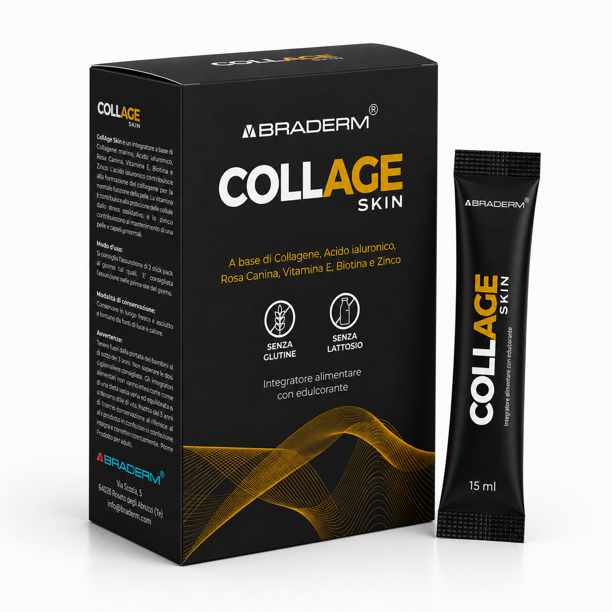 Braderm Collage Skin 30 bustine da 15ml - immagine 2