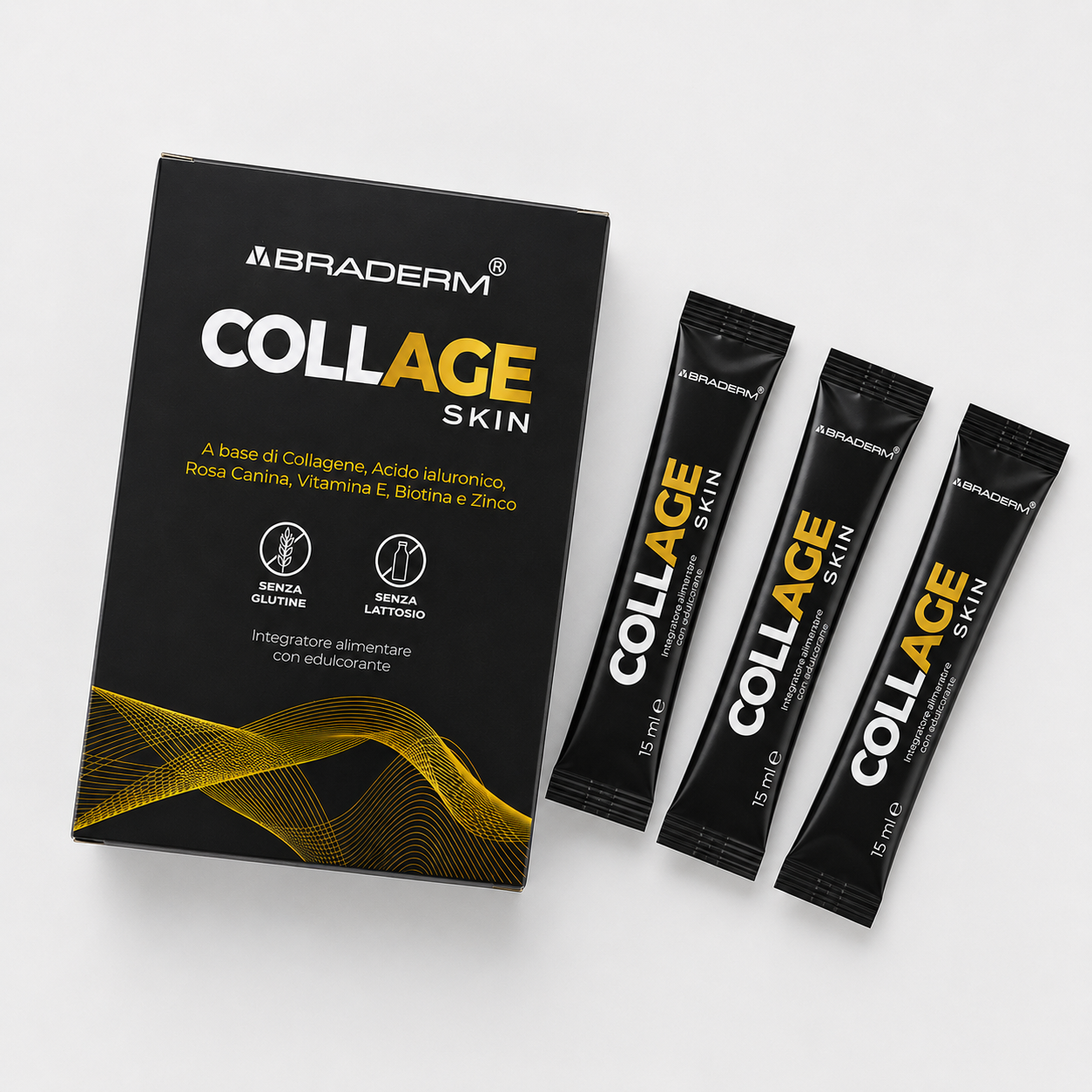 Braderm Collage Skin 30 bustine da 15ml - immagine 3
