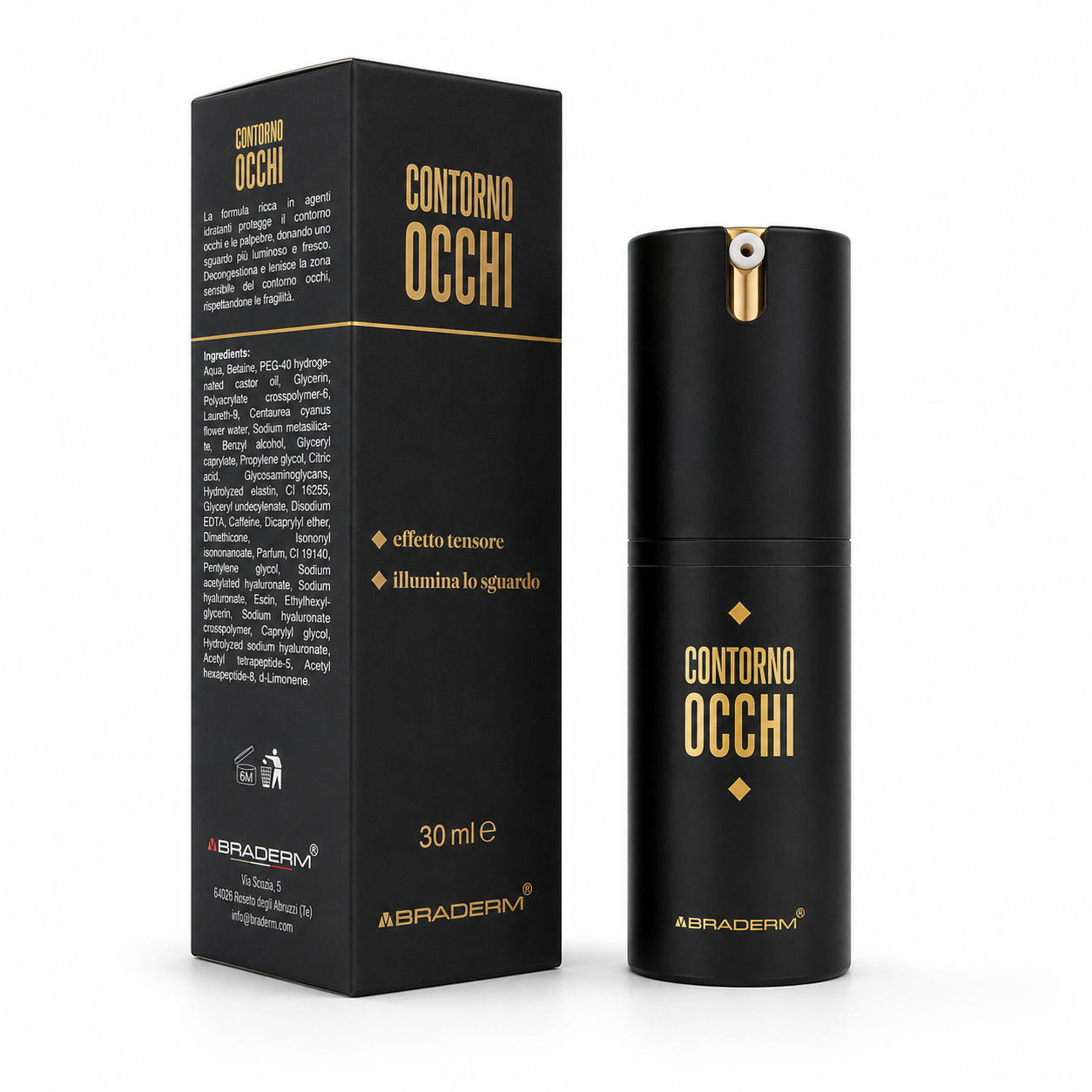 Braderm Contorno Occhi 30ml - Image 2