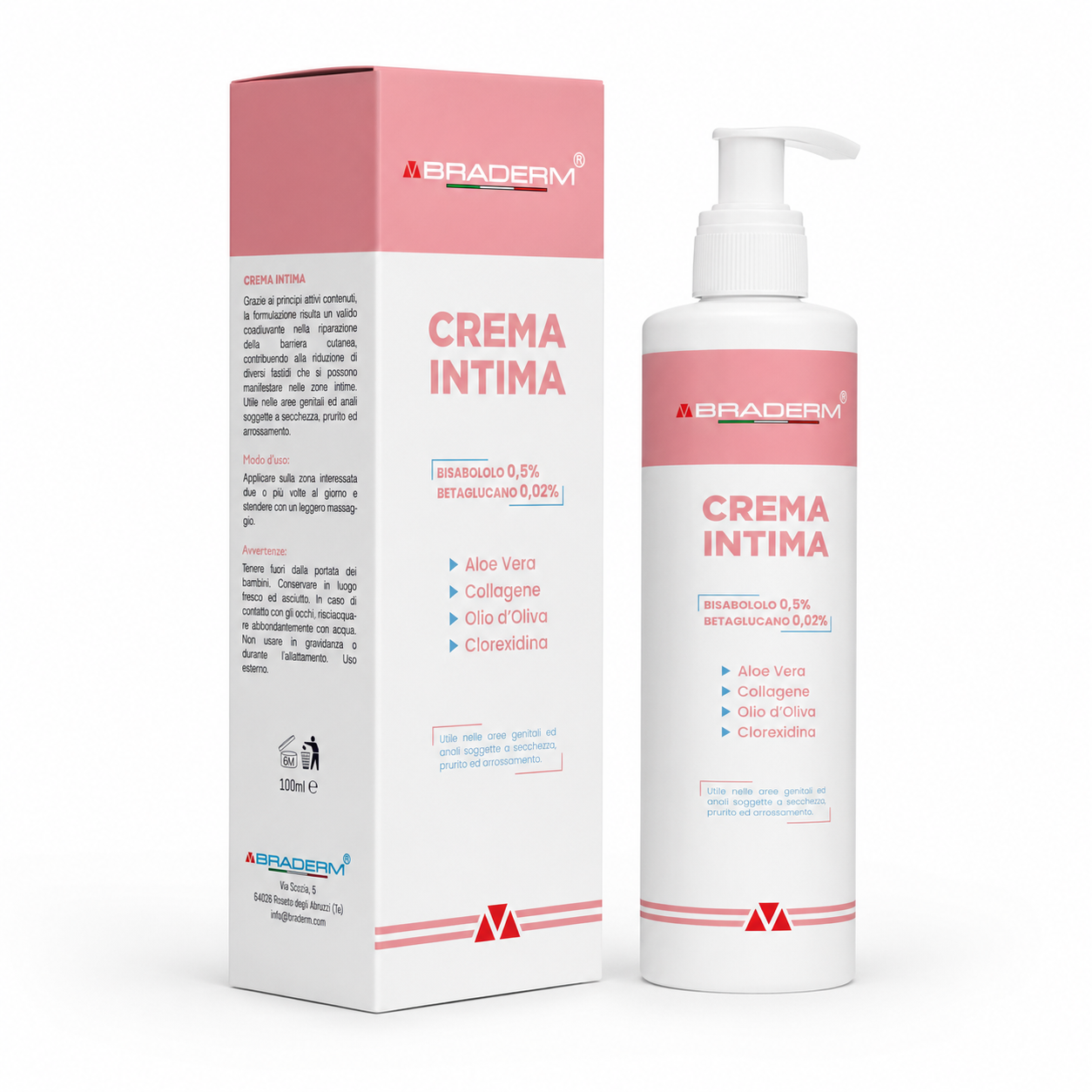 Braderm Crema Intima 100ml - Image 2