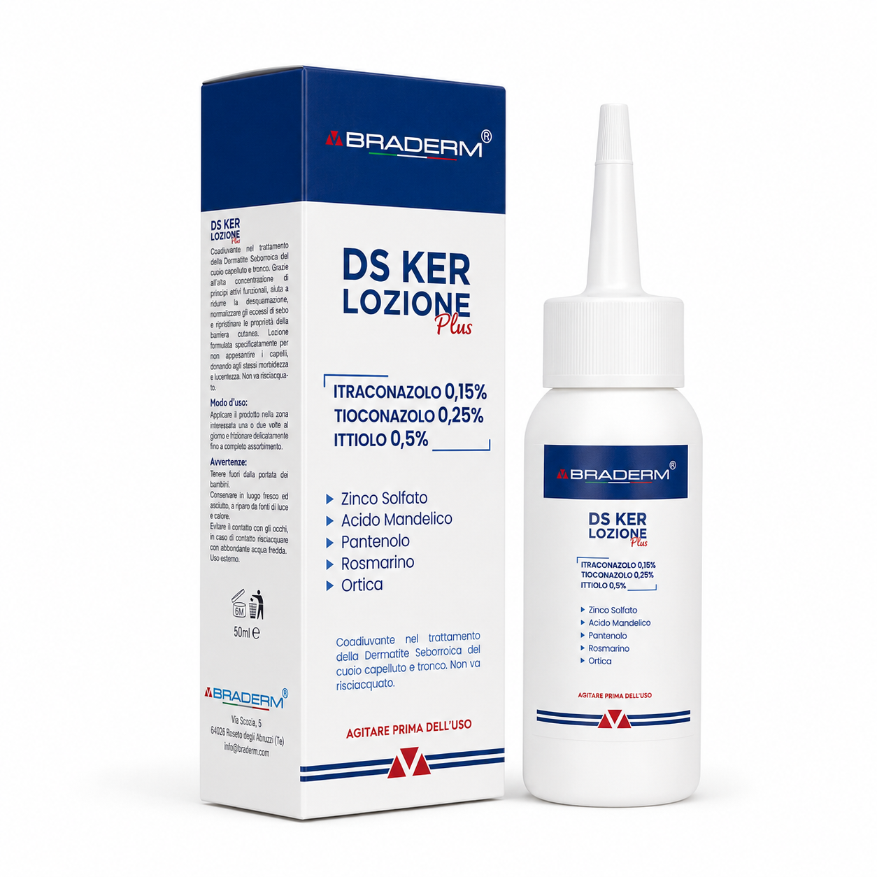 Braderm Ds Ker Lotion 50ml - Image 2