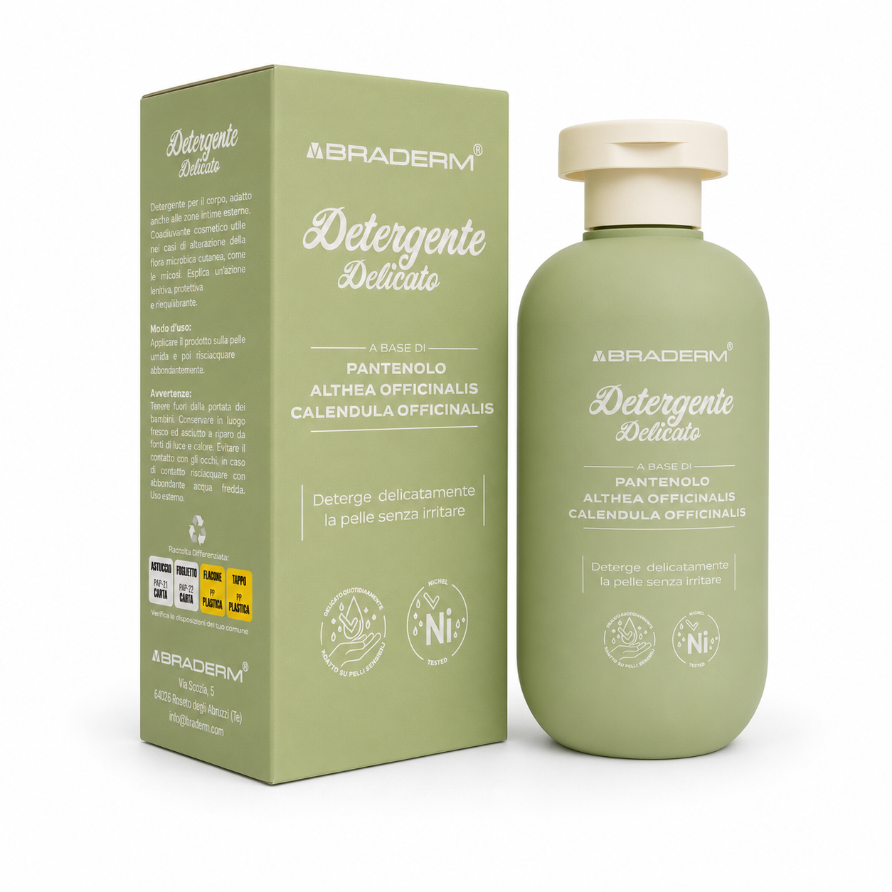 Braderm Delicate Cleanser 200ml - Image 2