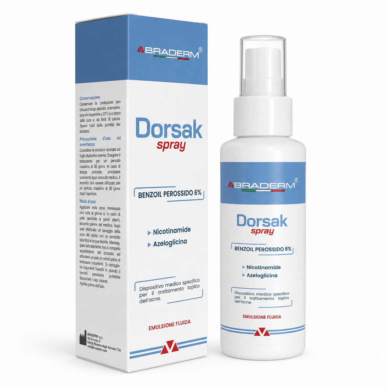 Braderm Dorsak Spray 100ml - immagine 2