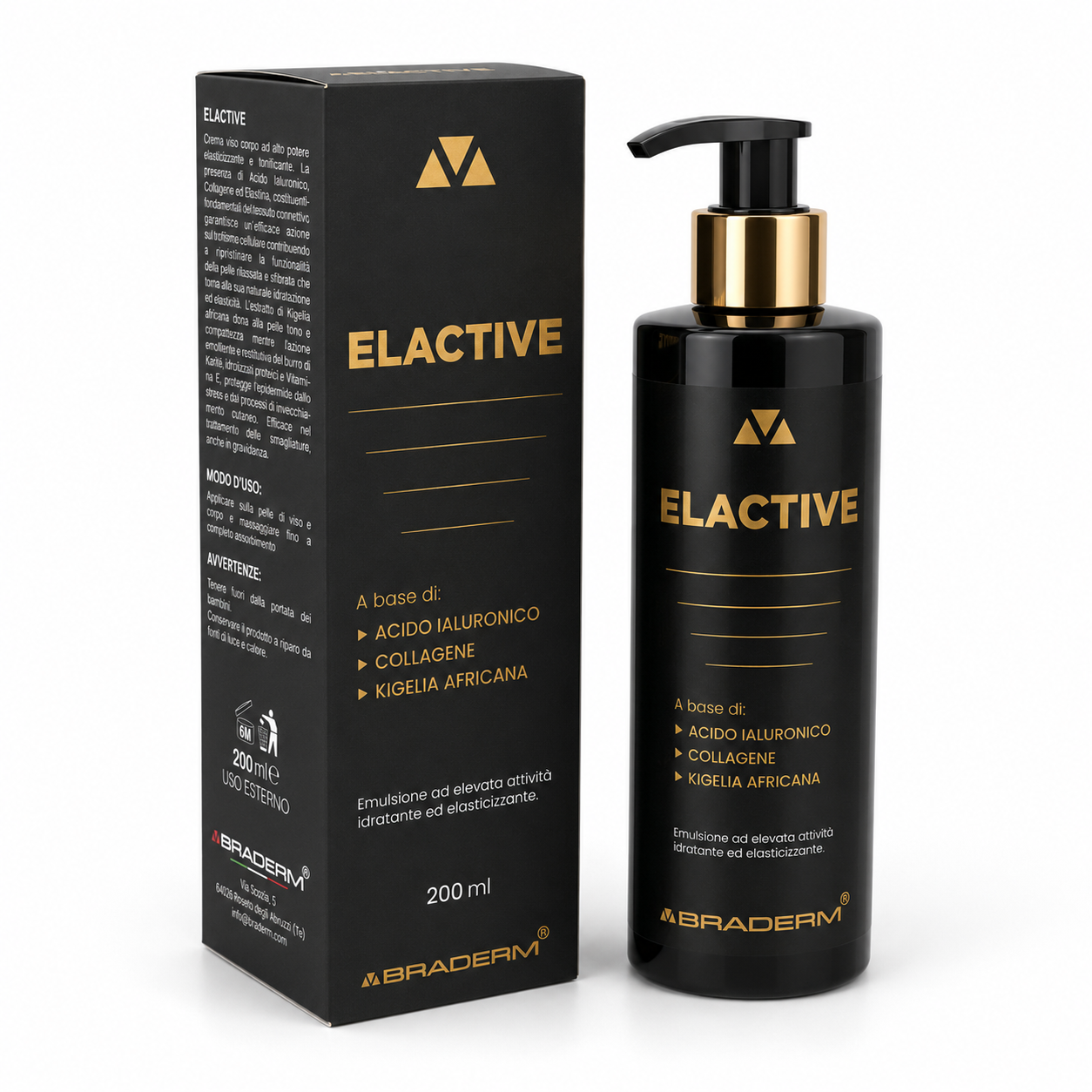Braderm Elactive 200ml - immagine 2