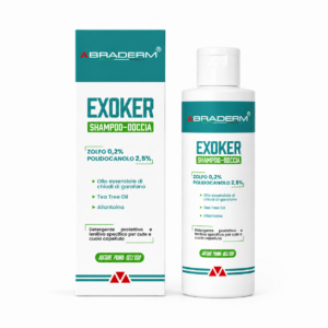 Braderm Exoker Shampoo-Doccia 150ml