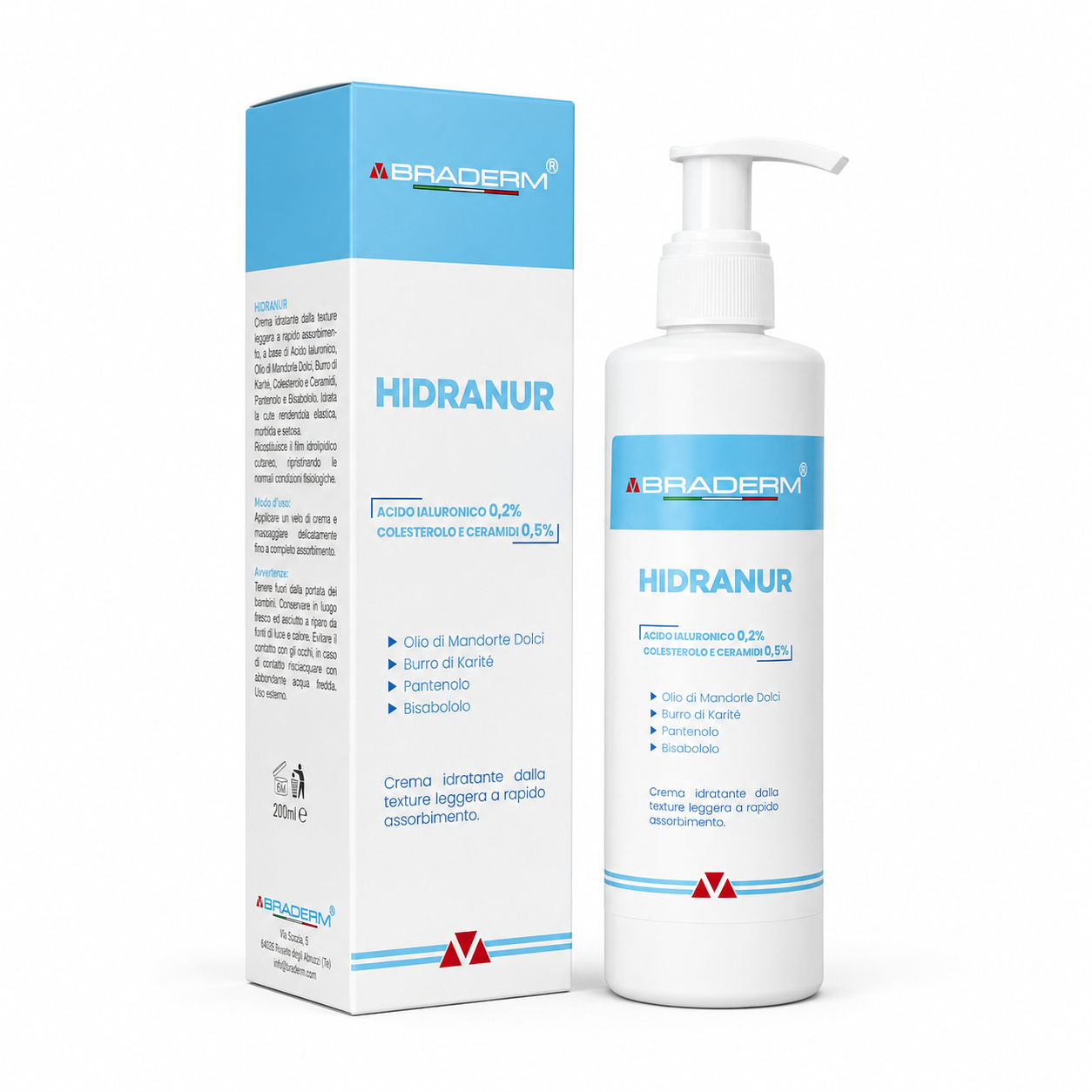 Braderm Hidranur 200ml - Image 2