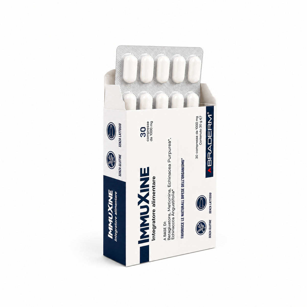 Braderm Immuxine 30 compresse - immagine 2