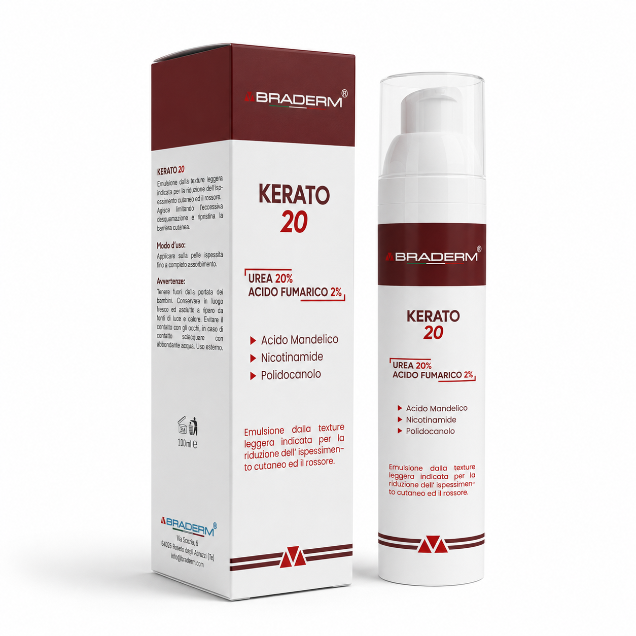 Braderm Kerato 20 100ml - Image 2