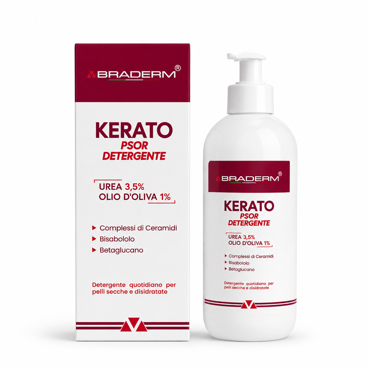 Braderm Kerato Psor Detergente 400ml