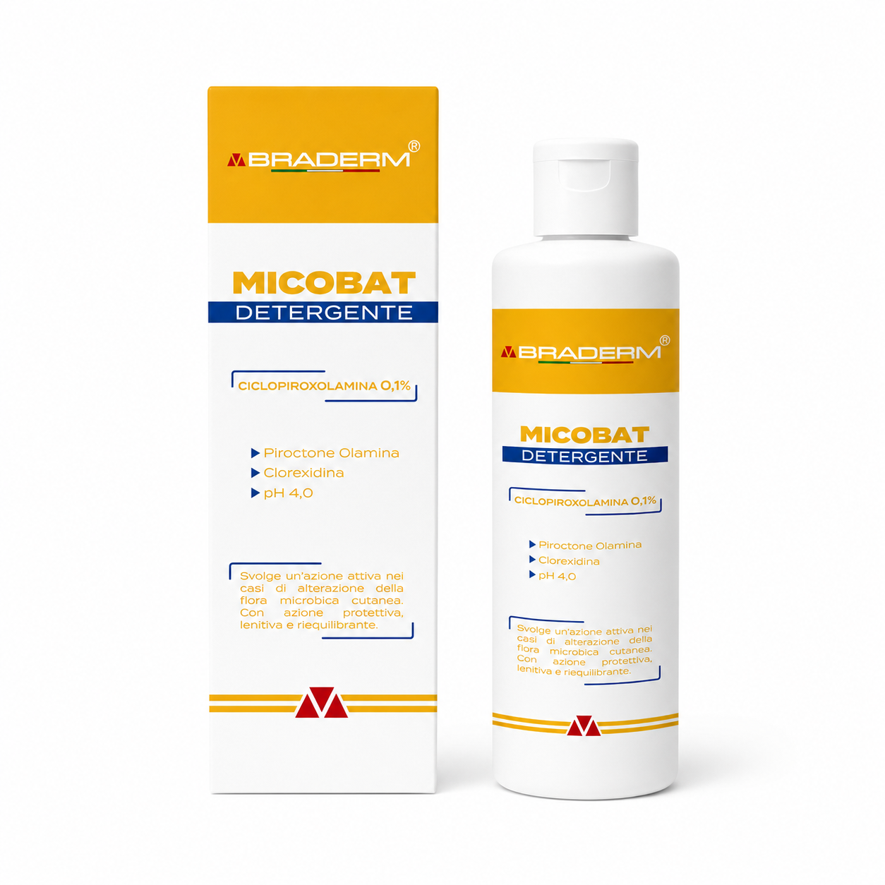 Braderm Micobat Detergente 200ml
