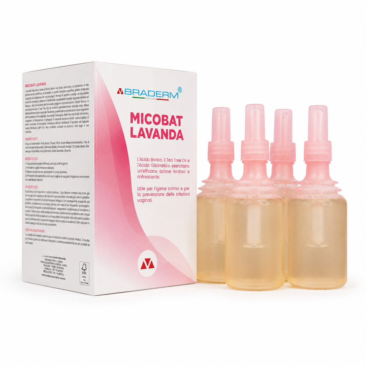 Braderm Micobat Lavender 600ml - Image 2