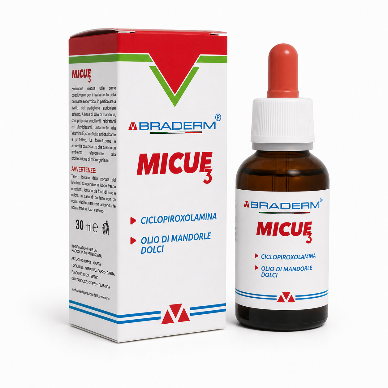 Braderm Micue3 - 30ml - immagine 2