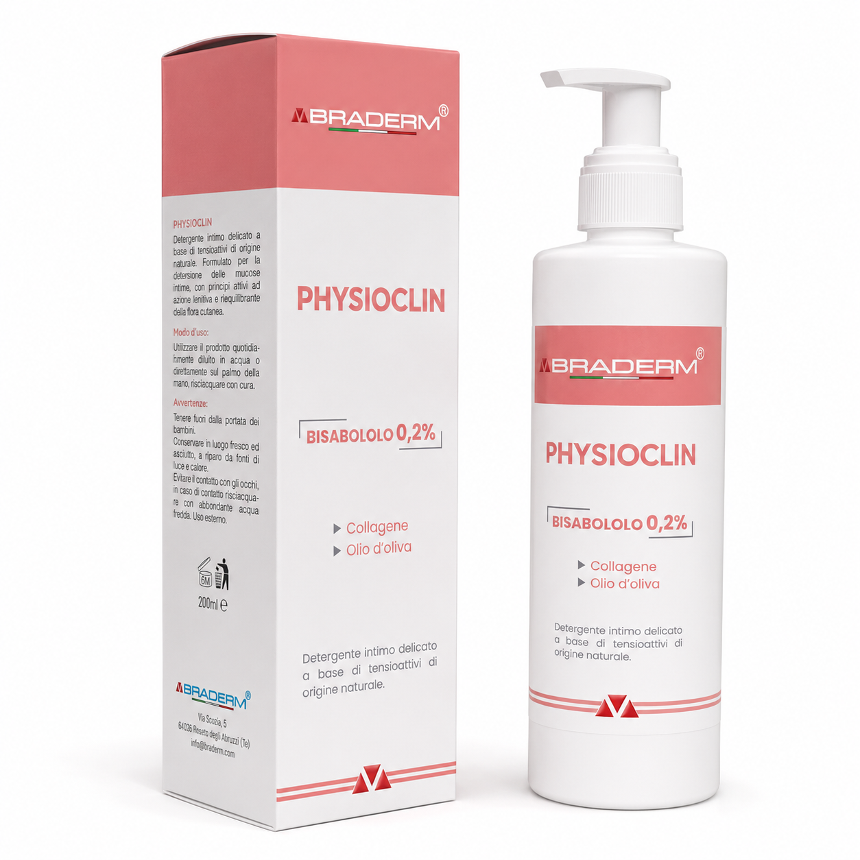 Braderm Physioclin 200ml - immagine 2