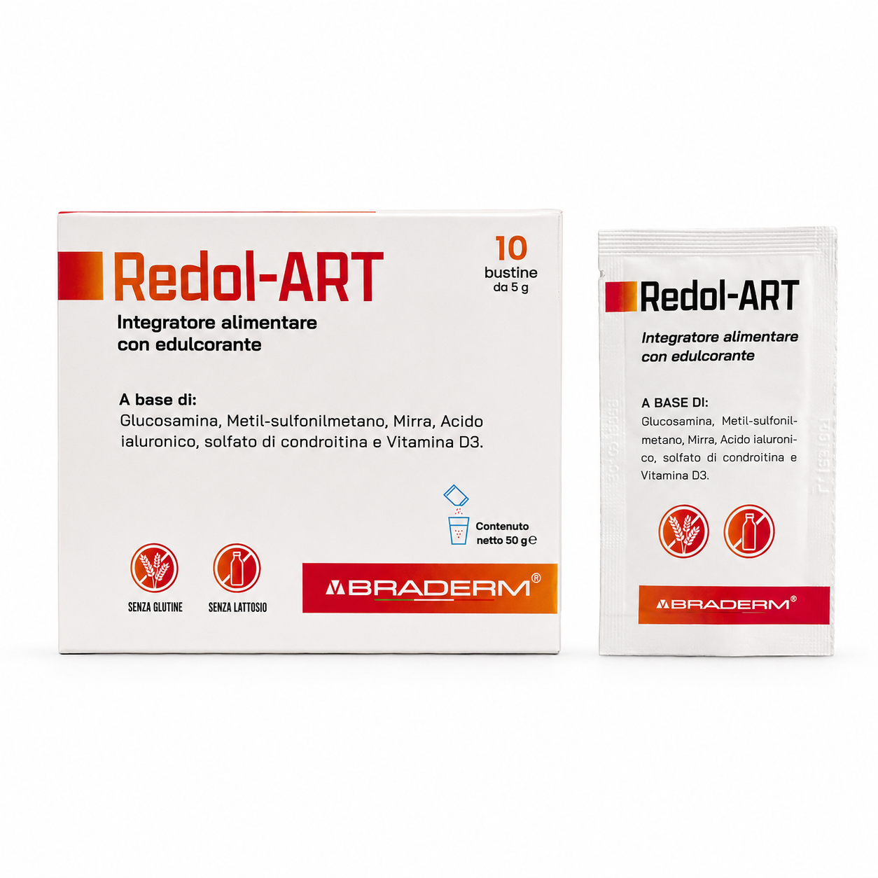 Braderm Redol-ART 10 bustine da 5g - immagine 2