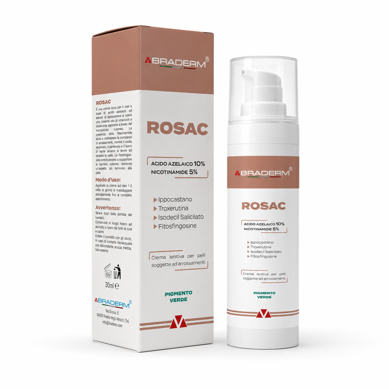 Braderm Rosac 30ml - immagine 2