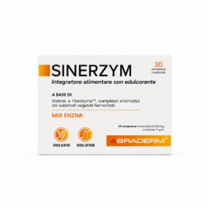 Braderm Sinerzym – 30 Chewable Tablets