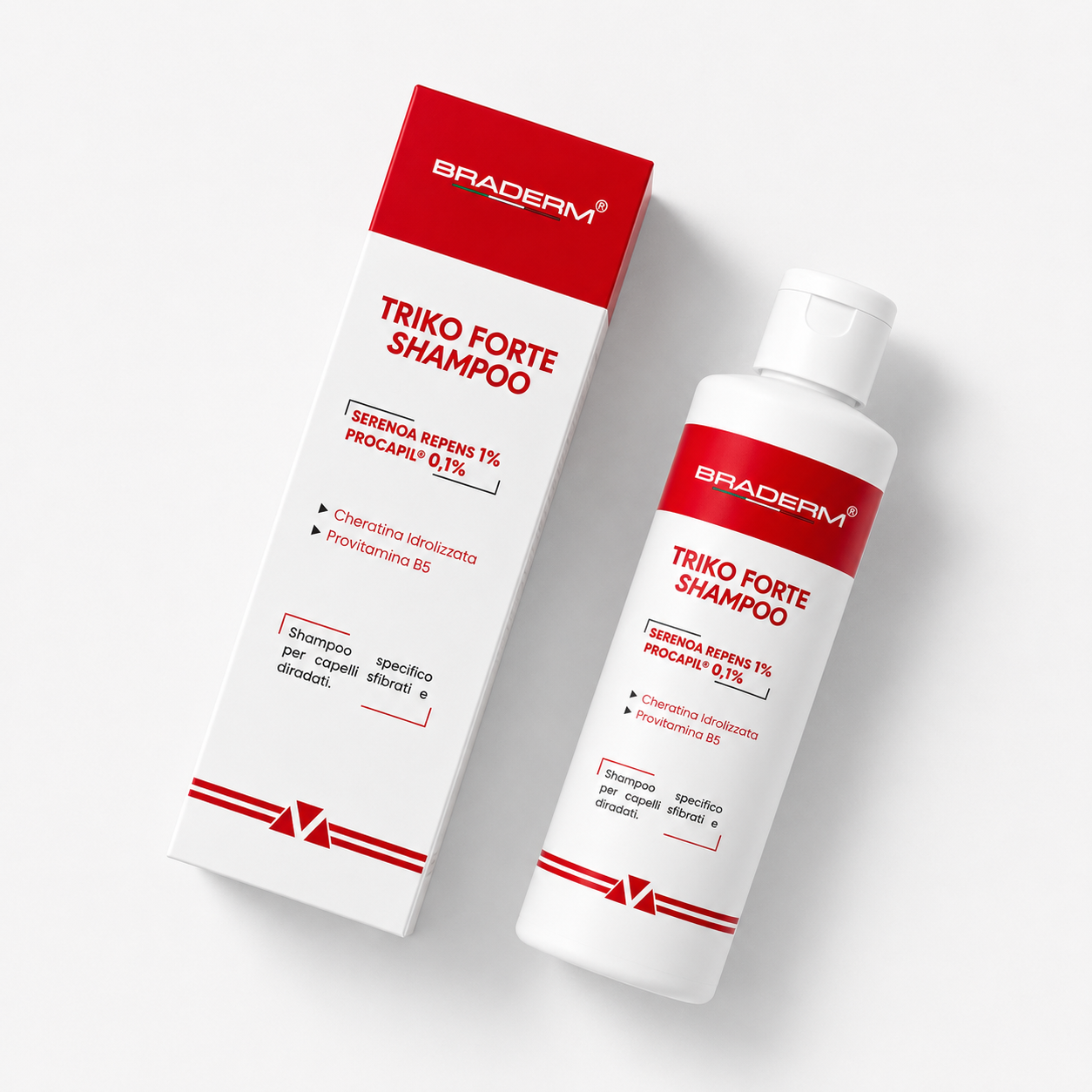 Braderm Triko Forte Shampoo 200ml - immagine 3