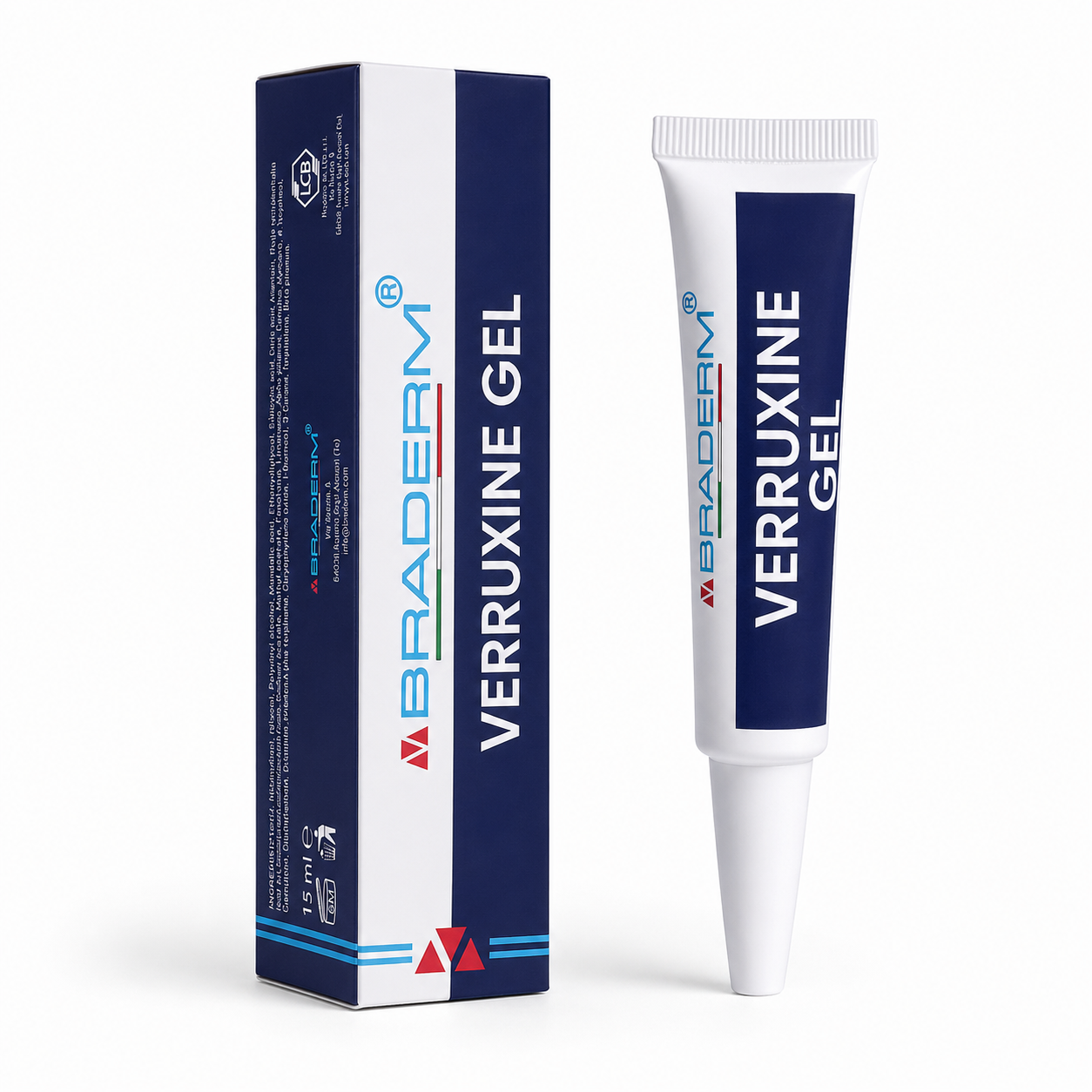 Braderm Verruxine Gel 15ml - Image 2