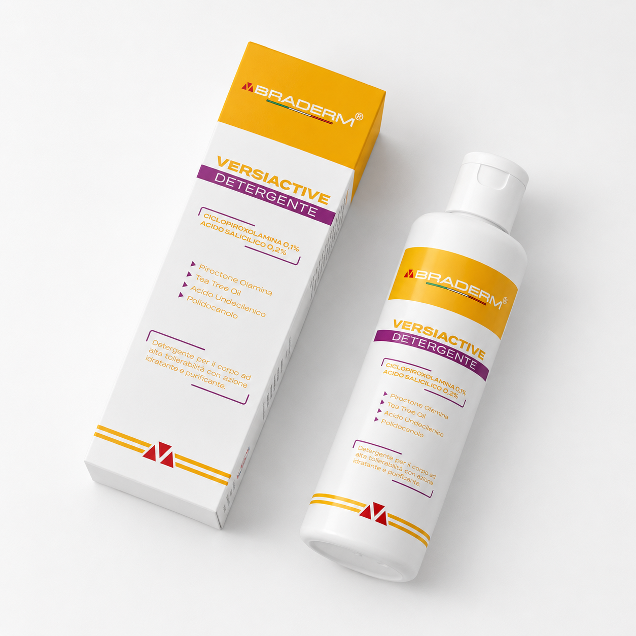 Braderm Versiactive Cleanser 200ml - Image 3