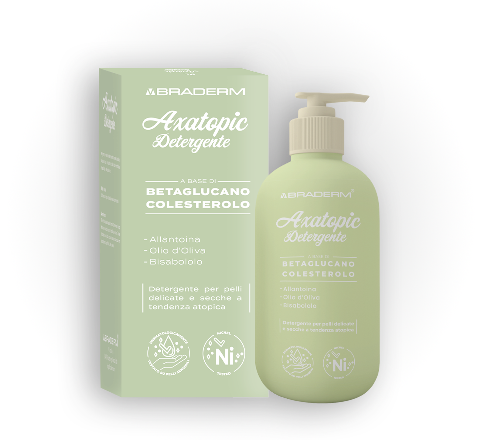 Braderm Axatopic Detergente 500ml